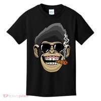 Monkey Smoking Cigar Kids T-Shirt thumb 0
