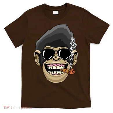 Monkey Smoking Cigar T-Shirt