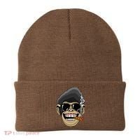 Monkey Smoking Cigar Beanie thumb 0