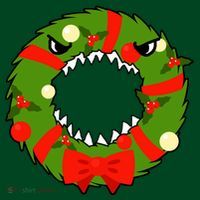 Monster Killer Christmas Wreath Hoodie thumb 7
