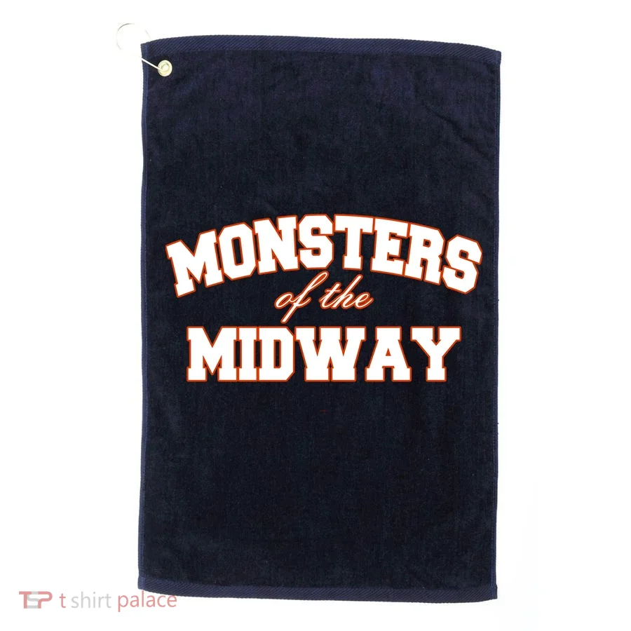 Monster Of The Midway Golf Towel