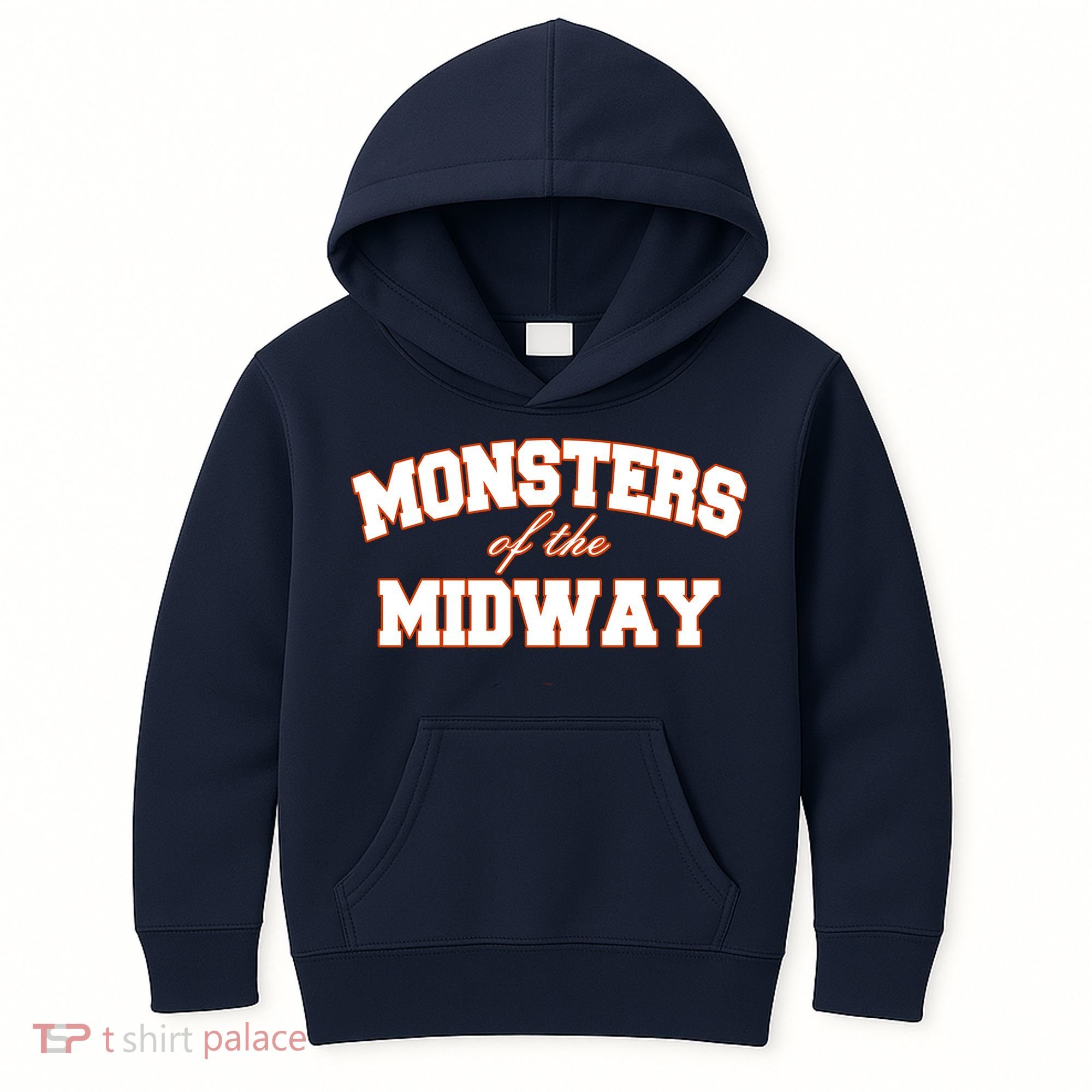 Monster Of The Midway Kids Hoodie