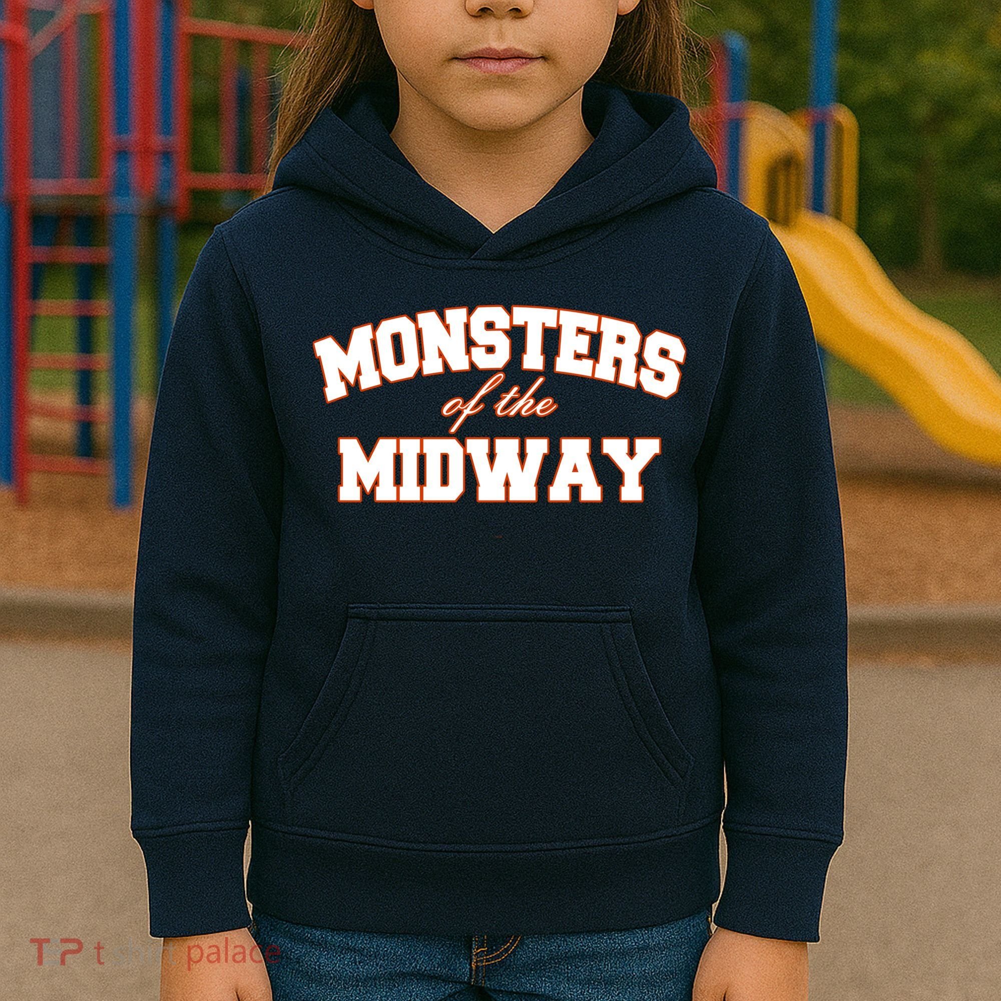 Monster Of The Midway Kids Hoodie