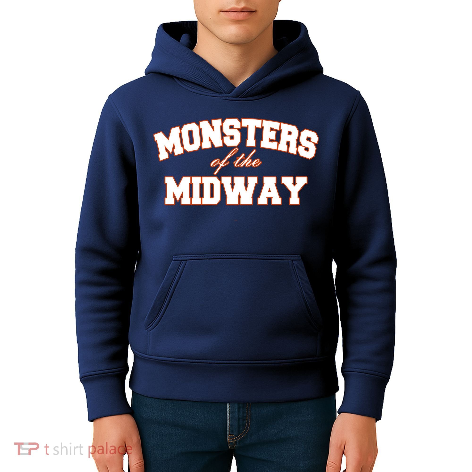 Monster Of The Midway Kids Hoodie