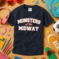 Monster Of The Midway Kids T-Shirt thumb 3