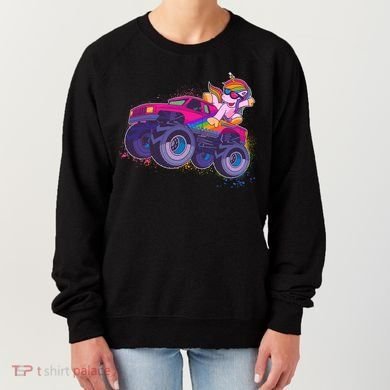 Monster Truck Unicorn Women's Sweatshirt