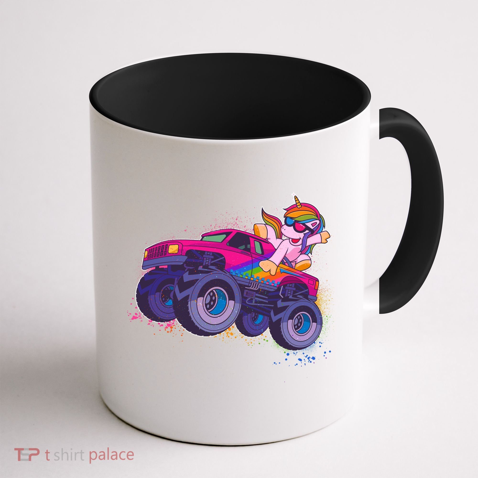 Monster Truck Unicorn Coffee Mug
