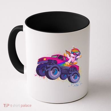 Monster Truck Unicorn Coffee Mug