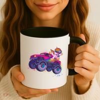 Monster Truck Unicorn Coffee Mug thumb 3