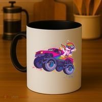 Monster Truck Unicorn Coffee Mug thumb 4