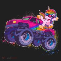 Monster Truck Unicorn Beanie thumb 2