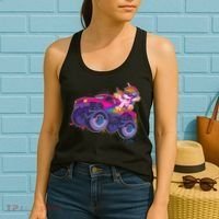 Monster Truck Unicorn Women's Tank Top thumb 2
