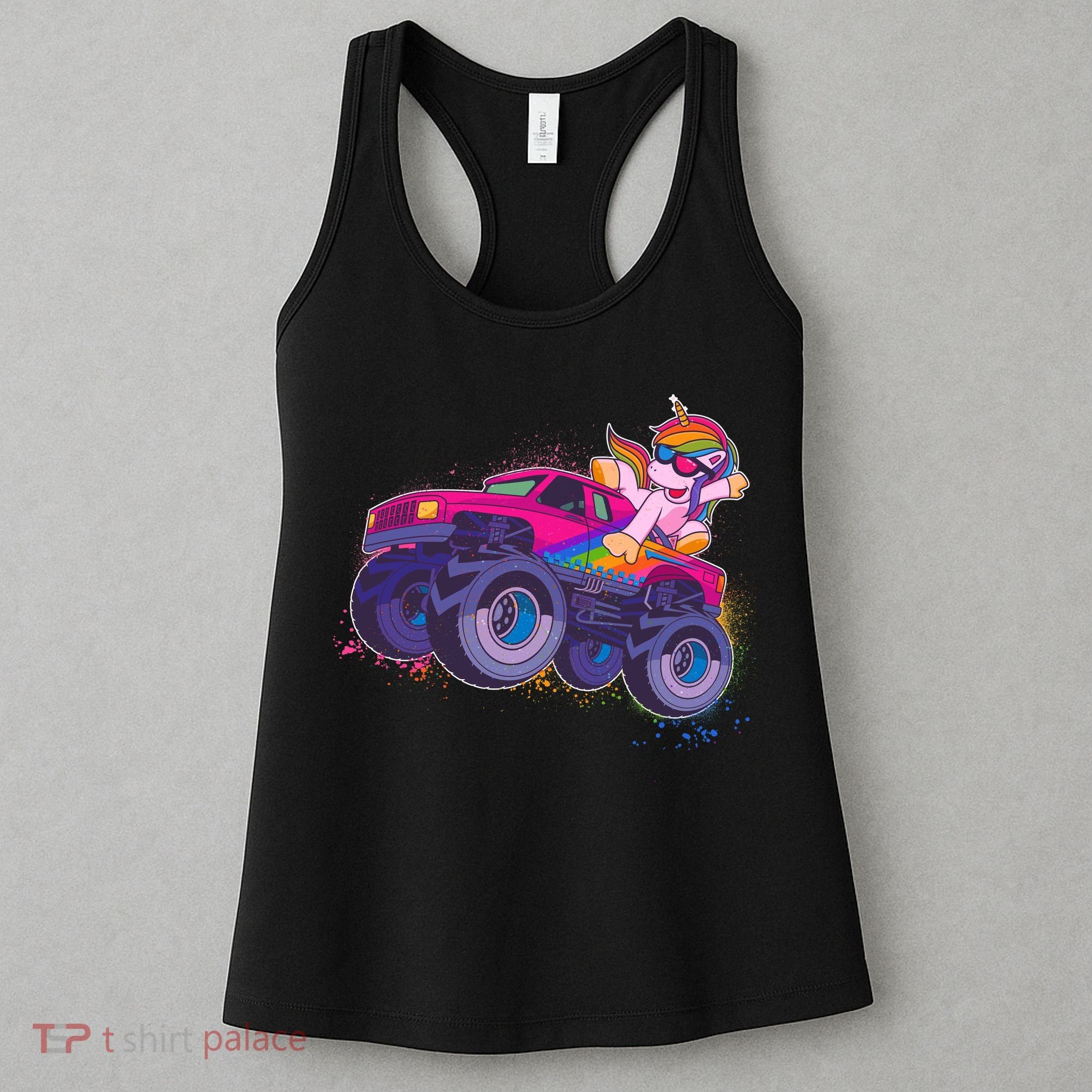 Monster Truck Unicorn Women's Tank Top