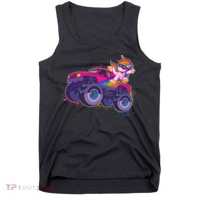 Monster Truck Unicorn Tank Top