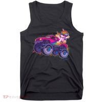 Monster Truck Unicorn Tank Top thumb 0