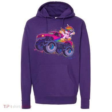Monster Truck Unicorn Hoodie
