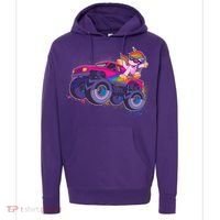 Monster Truck Unicorn Hoodie thumb 0