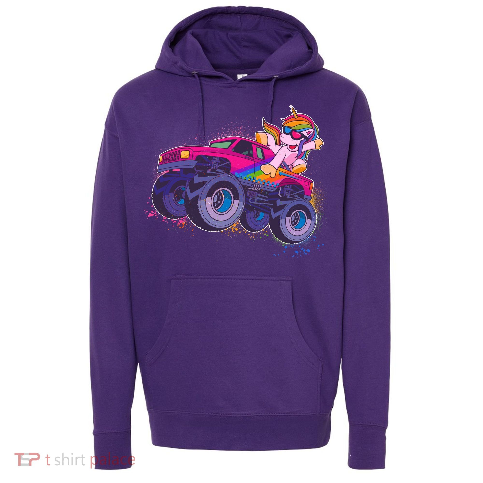 Monster Truck Unicorn Hoodie