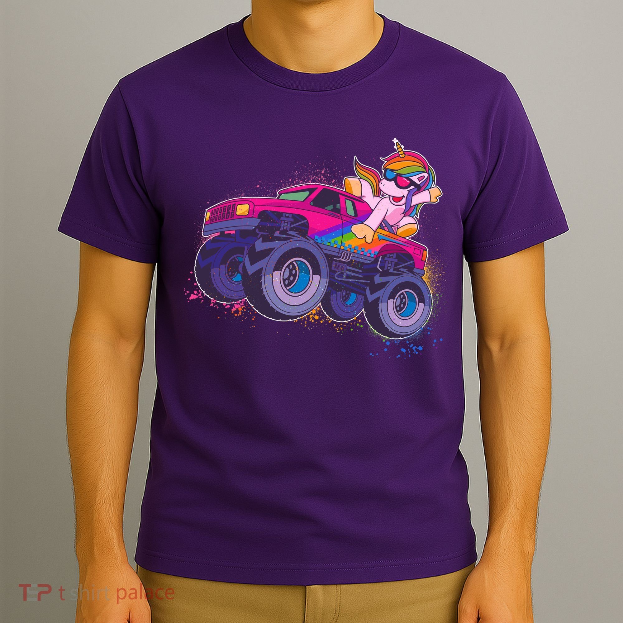 Monster Truck Unicorn T-Shirt