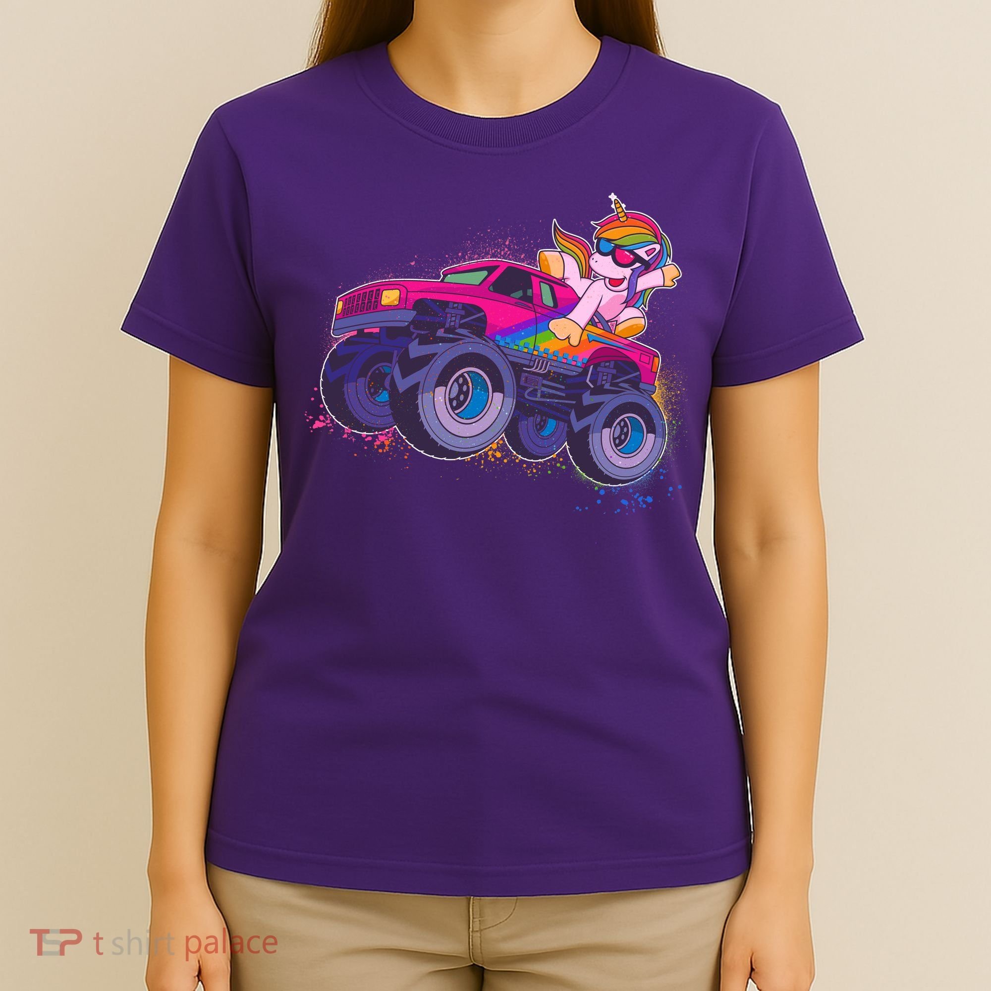 Monster Truck Unicorn T-Shirt