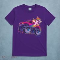 Monster Truck Unicorn T-Shirt thumb 5