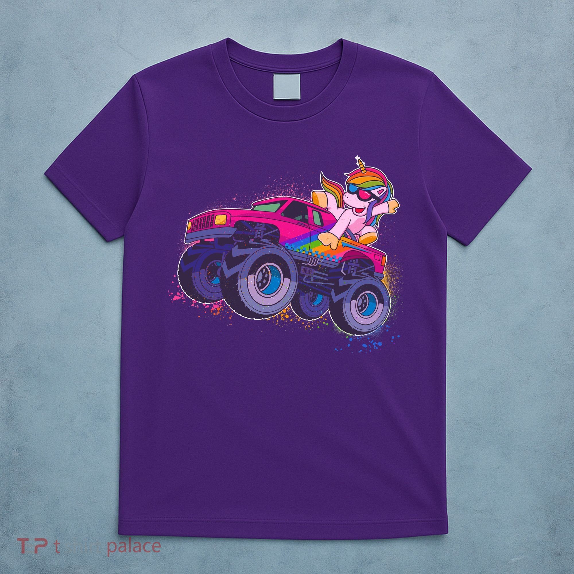 Monster Truck Unicorn T-Shirt