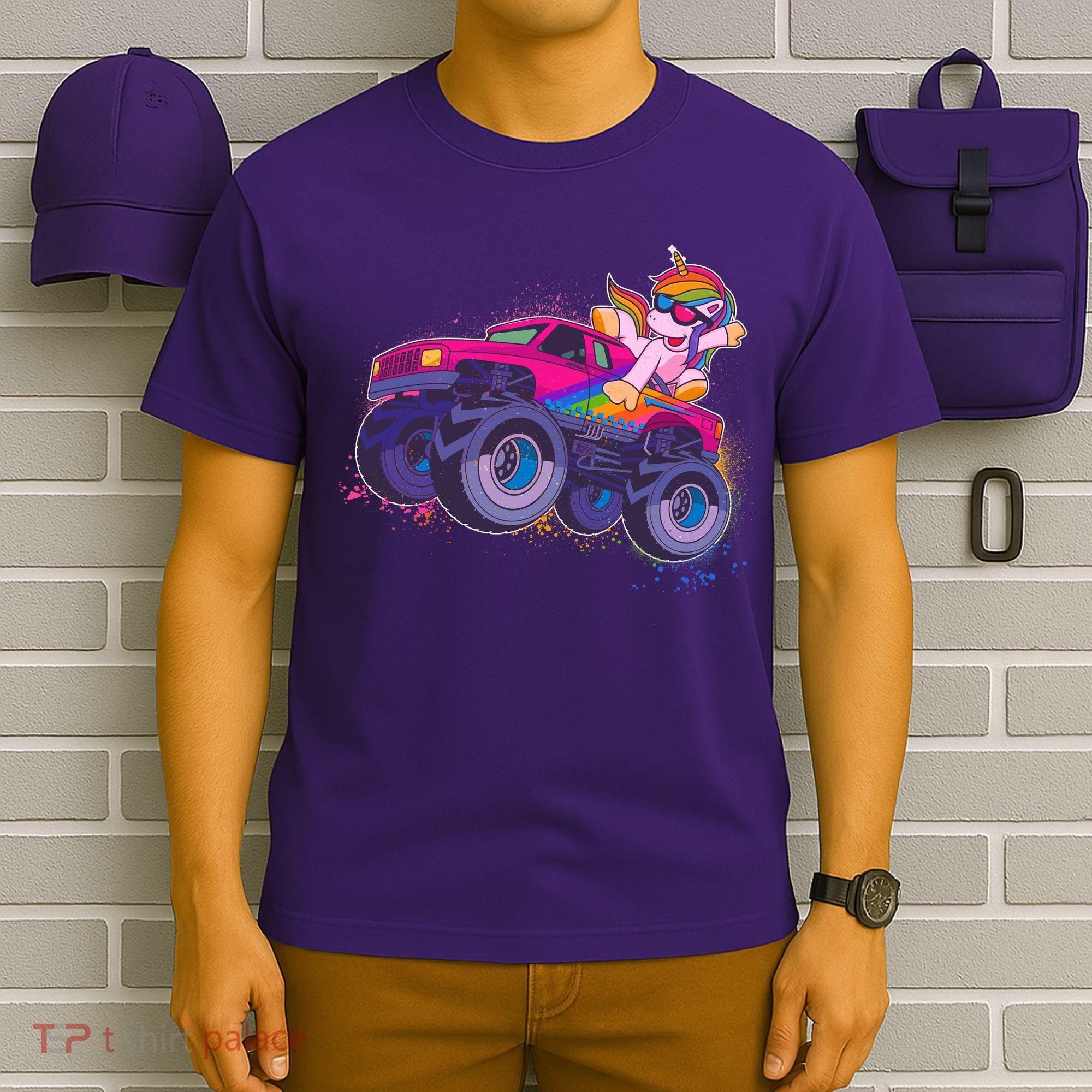 Monster Truck Unicorn T-Shirt
