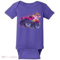 Monster Truck Unicorn Baby Bodysuit thumb 0