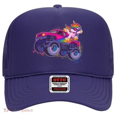 Monster Truck Unicorn Hat