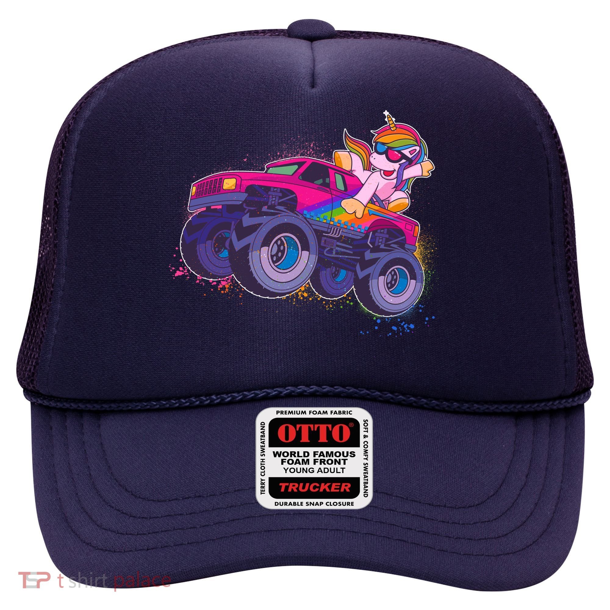 Monster Truck Unicorn Hat