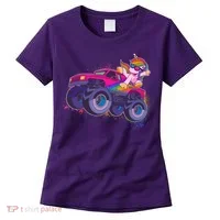 Monster Truck Unicorn Women's T-Shirt thumb 0