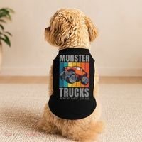 Monster Trucks Are My Jam Doggie Tank thumb 2