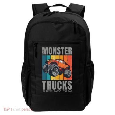 Monster Trucks Are My Jam Backpack