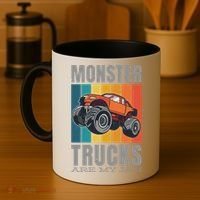 Monster Trucks Are My Jam Coffee Mug thumb 4