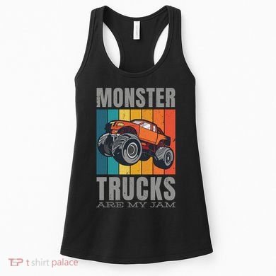 Monster Trucks Are My Jam Women's Tank Top