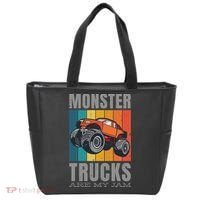 Monster Trucks Are My Jam Tote Bag thumb 0