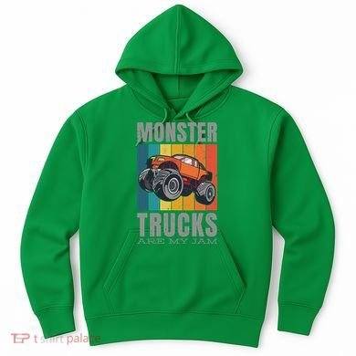Monster Trucks Are My Jam Hoodie