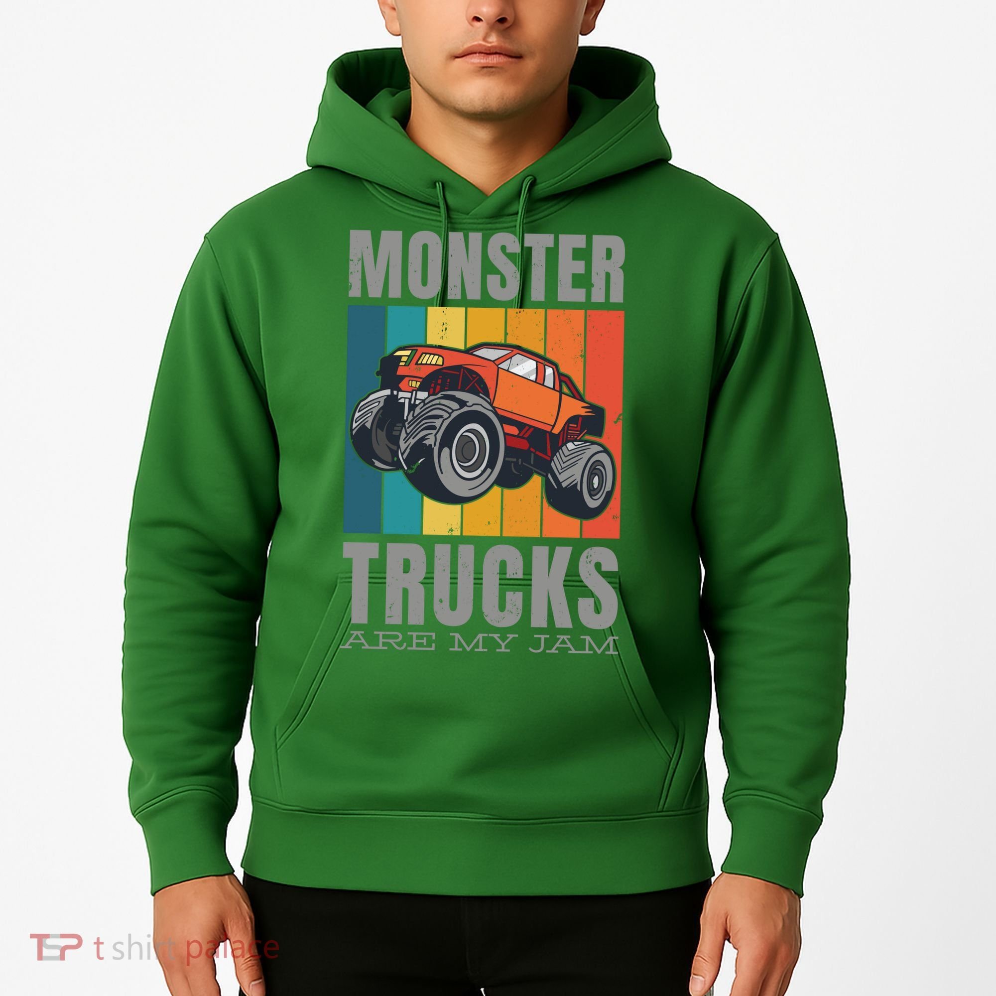 Monster Trucks Are My Jam Hoodie