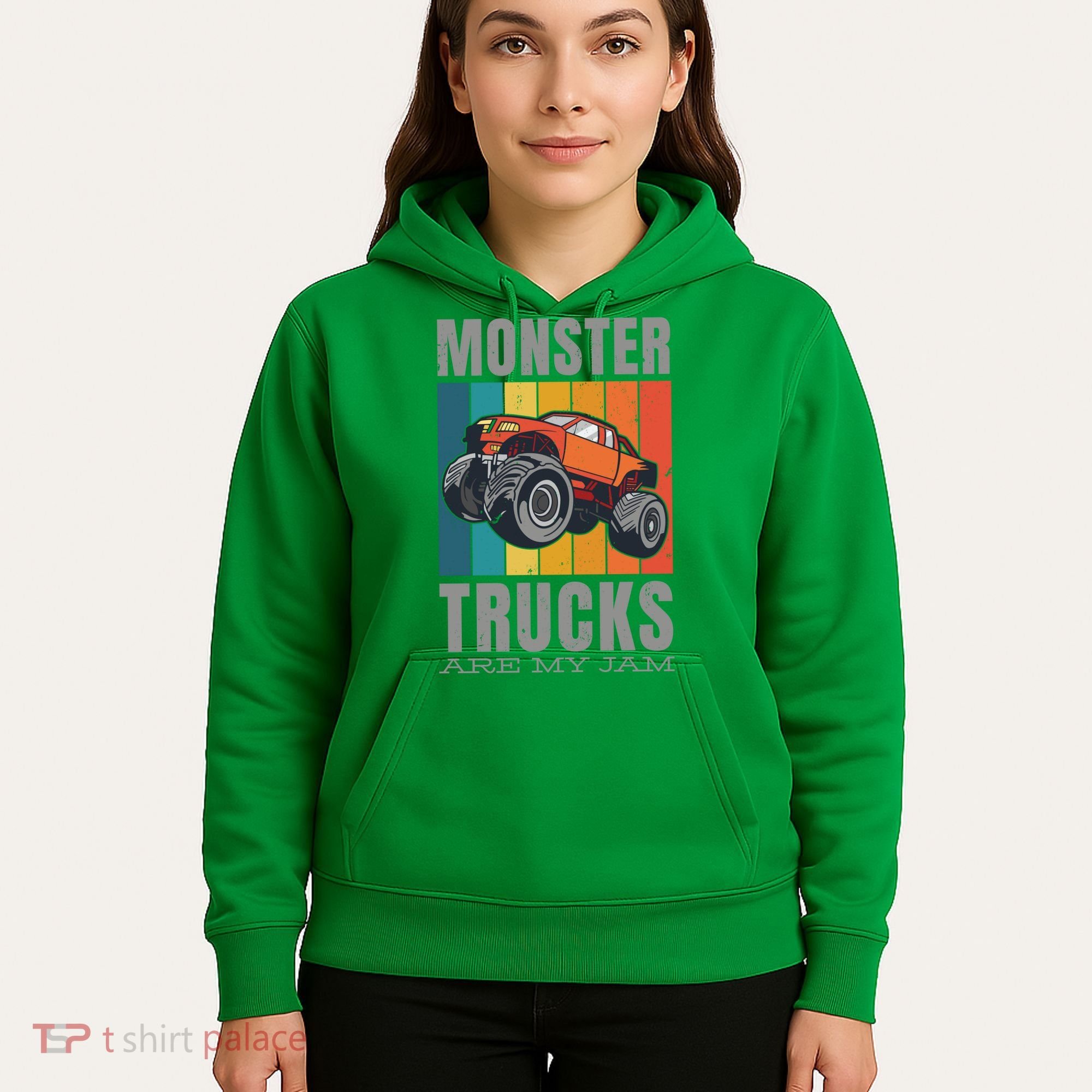Monster Trucks Are My Jam Hoodie