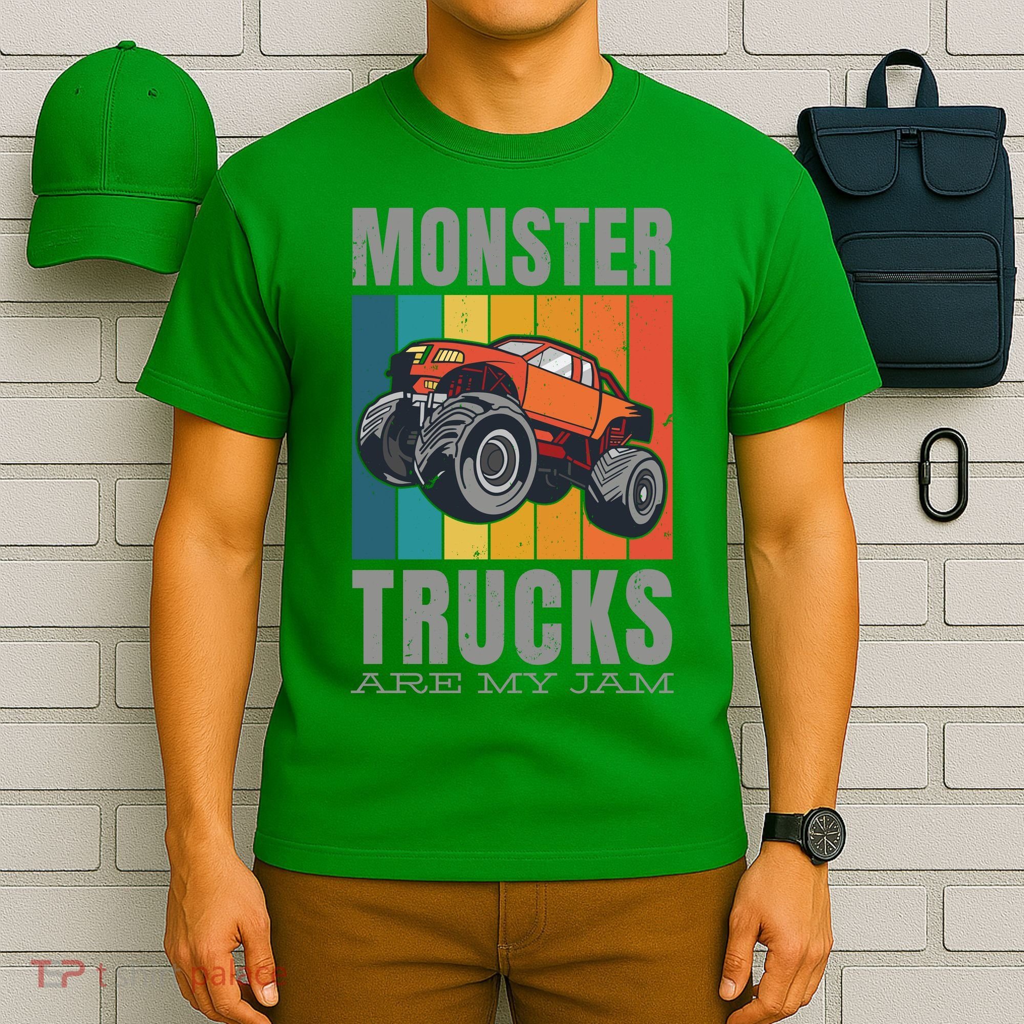 Monster Trucks Are My Jam T-Shirt