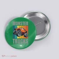Monster Trucks Are My Jam Button thumb 0