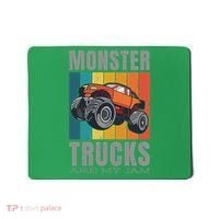 Monster Trucks Are My Jam Mousepad thumb 0
