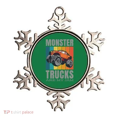 Monster Trucks Are My Jam Ornament