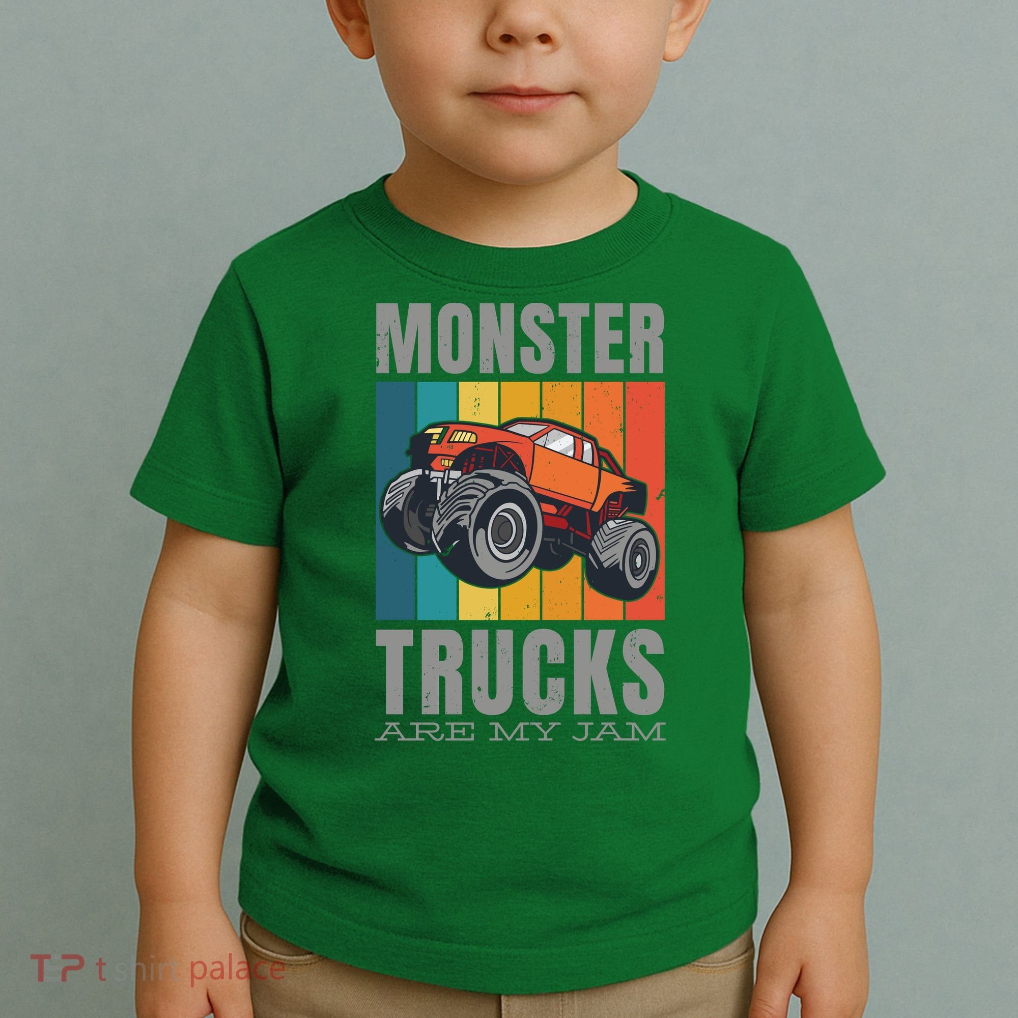 Monster Trucks Are My Jam Toddler T-Shirt