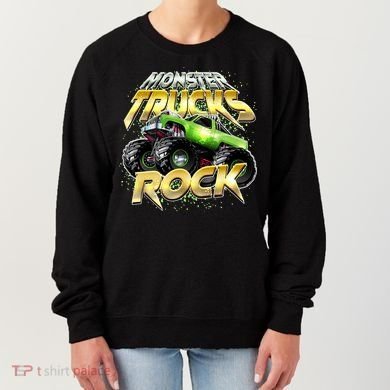 Monster Trucks Rock Women's Sweatshirt