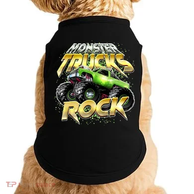 Monster Trucks Rock Doggie Tank