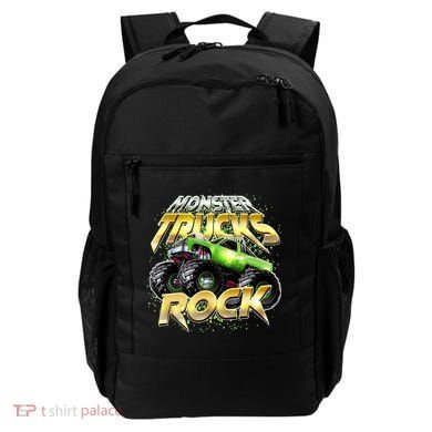 Monster Trucks Rock Backpack