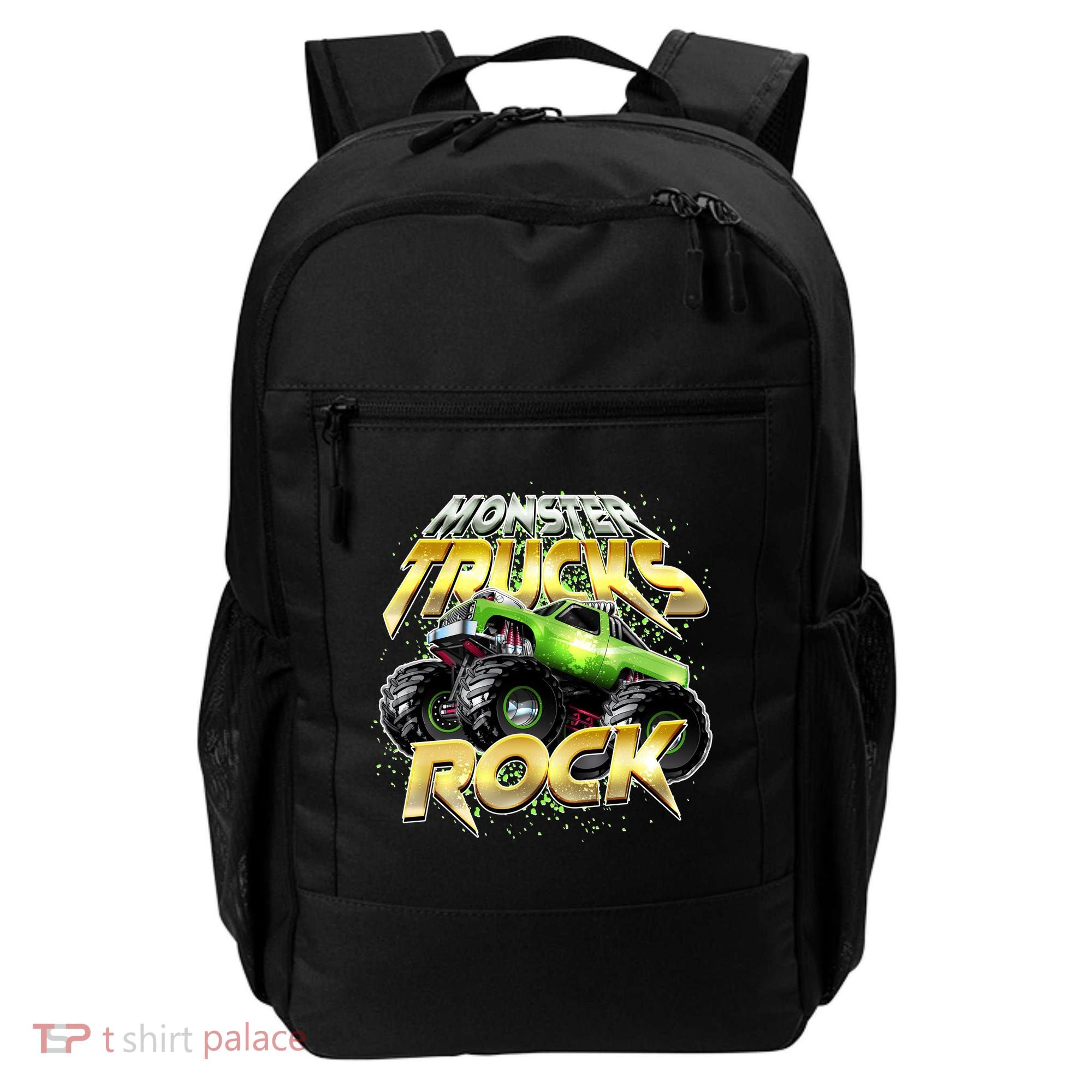 Monster Trucks Rock Backpack