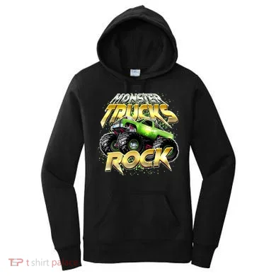 Monster Trucks Rock Women's Hoodie