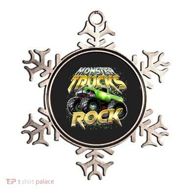 Monster Trucks Rock Ornament